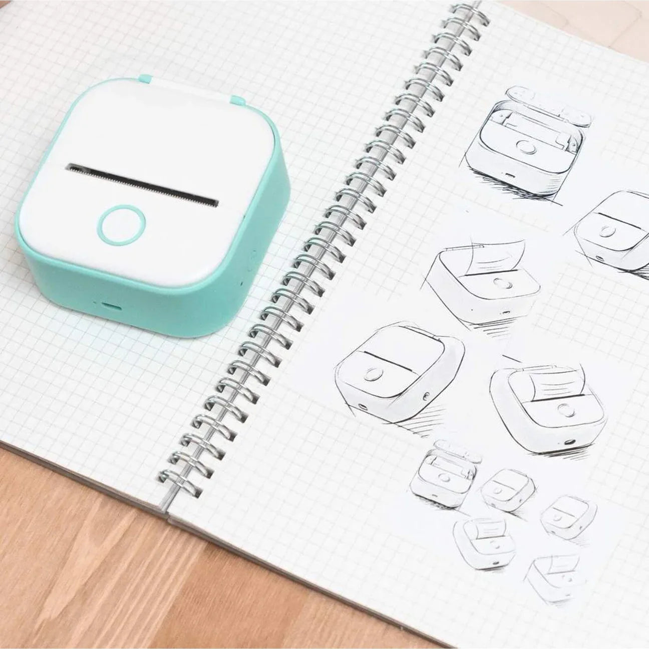 Portable Printer – Mini Wireless Bluetooth Photo Printer
