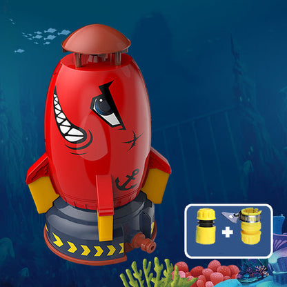 Rocket Sprinkler – Kids Outdoor Water Play Garden Toy