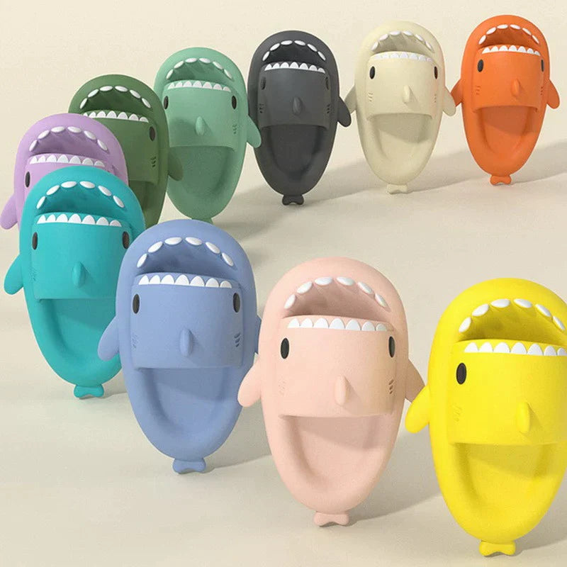 Shark Slides – Fun Novelty Beach Sandals for Kids & Adults